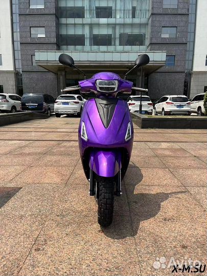 Скутер велс XG 50(80) сс(фиолетовый)