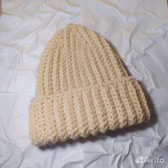 Шапка женская вязаная
