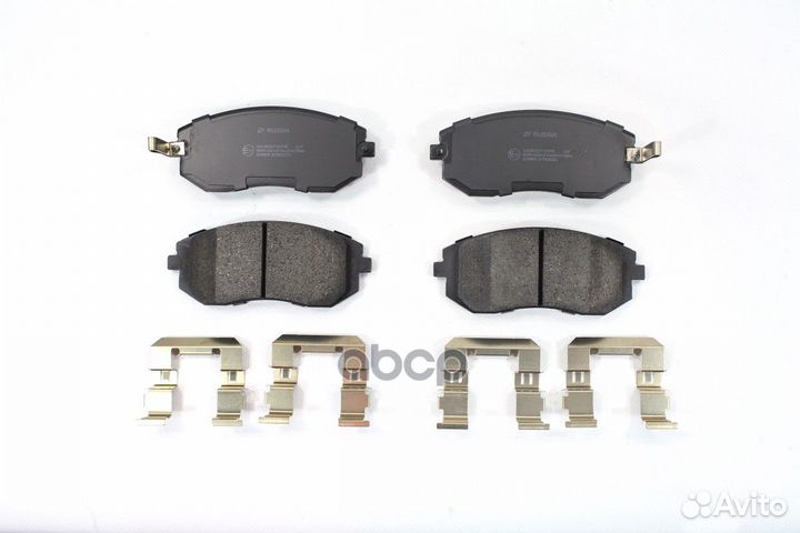 Колодки тормозные дисковые перед GDB3371ZFR ZF