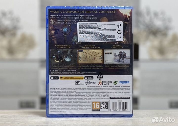 Warhammer Age of Sigmar : Realms of Ruin Sony PS5