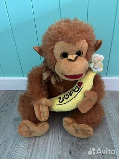 Мягкая игрушка обезьяна новая