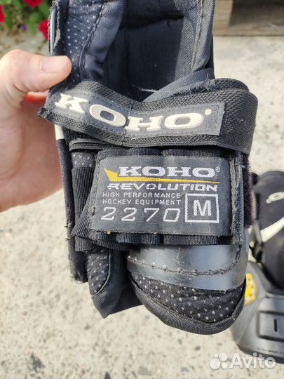 Налокотники хоккейные коно размер М