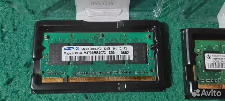 Оперативная память DDR2 SoDimm 512 Mb