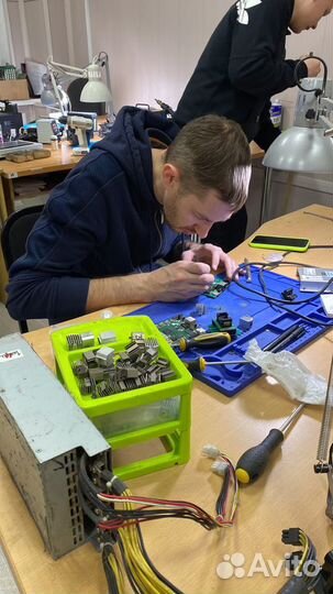 Ремонт asic/хэш плат Avalon S19,Z15,L7,S17,M32s/бп