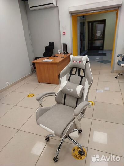 Игровое тканевое кресло