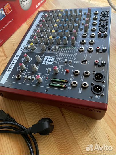 Микшерный пульт Allen&Heath ZED 10 FX и коммутация
