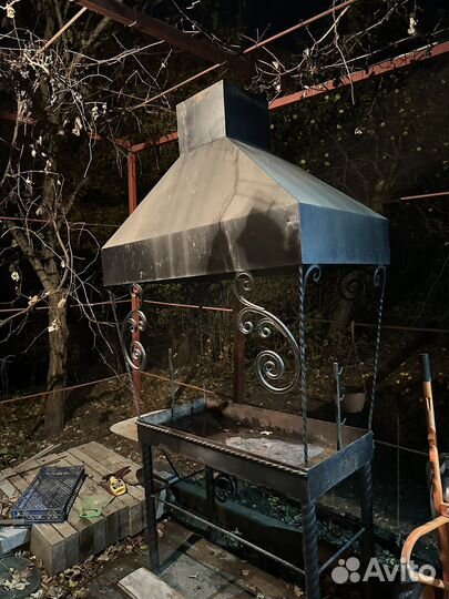 Готовый мангал с крушей