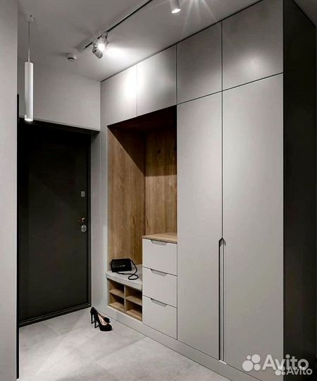 Шкафы в прихожую любые фасады