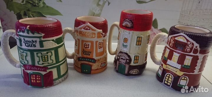 Коллекционные пивные кружки Жатецкий гусь / Zateck