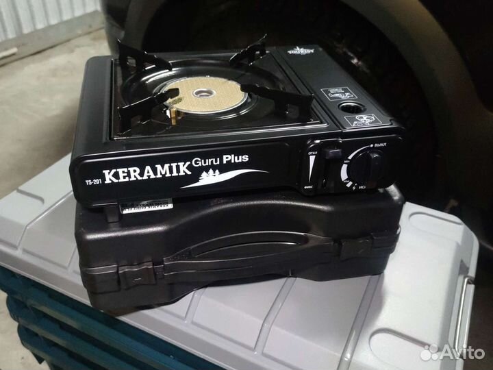 Плита газовая портативная keramik guru plus