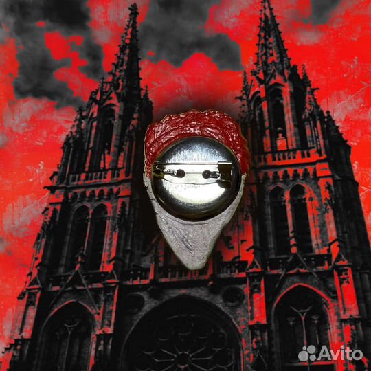 Значки из серии «Красно-серый город», 4,5 и 6