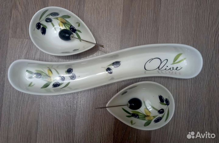 Набор посуды для оливок и маслин Англия