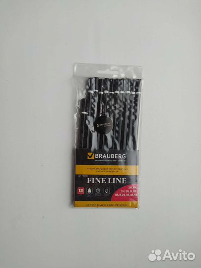 Набор карандашей разной твердости для черчения