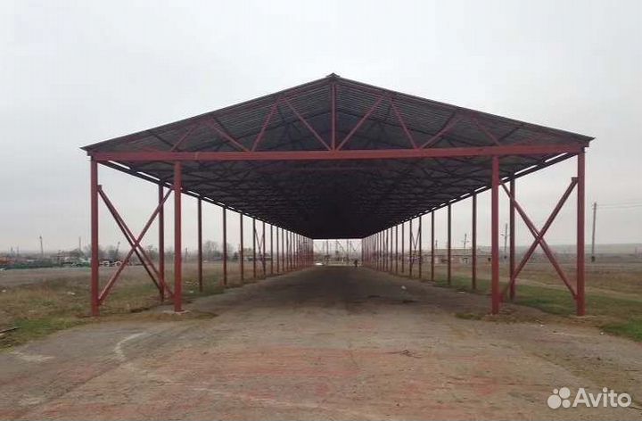 Навесы под ключ