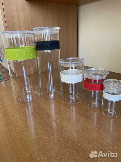 Стеклянные емкости для сыпучих материалов