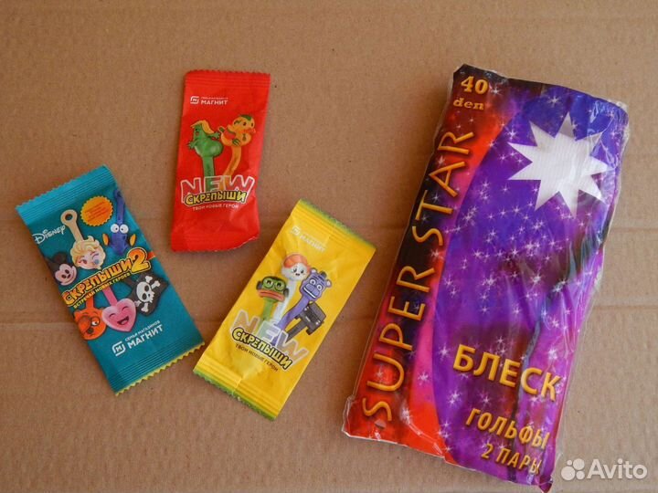 Гольфы детские и скрепыши