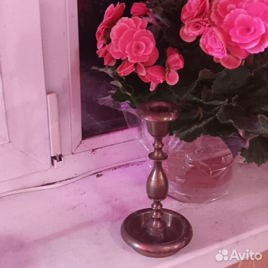 Подсвечник латунь бронза