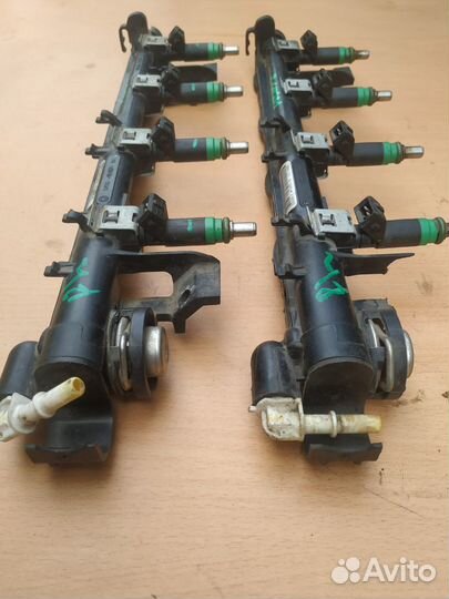 Ford Focus 2 рейка топливная форсунка