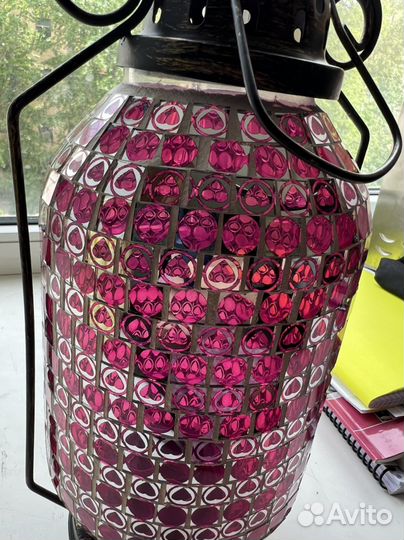 Витражная лампа