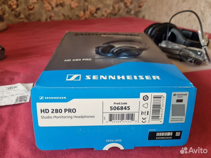 Студия Sennheiser HD 280 pro и Fostex T 50