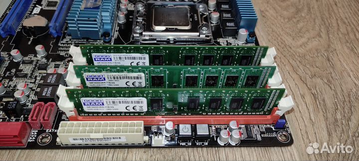 Материнская плата Asus P6T, сокет lga 1366