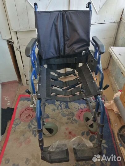 Инвалидная коляска складная бу