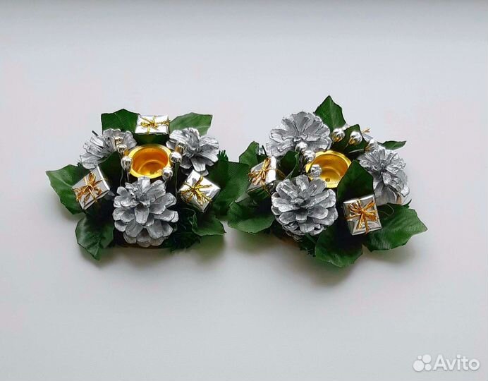 Новый подсвечник новогодний рождественский