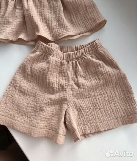 Костюм для девочки из муслина