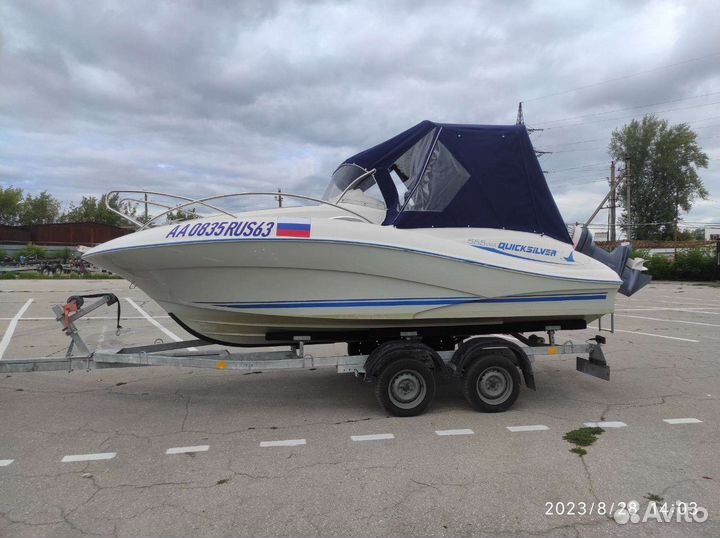 Quicksilver 555WA c yamaha 115 enduro