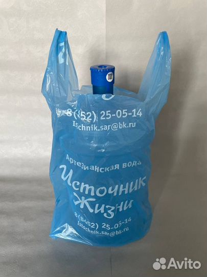 Пакет для бутыли 19 литров