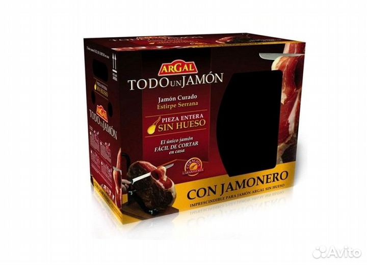 Испанский хамон без кости (с подставкой под хамон)