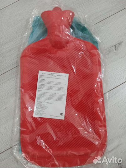 Грелка резиновая 2 литра