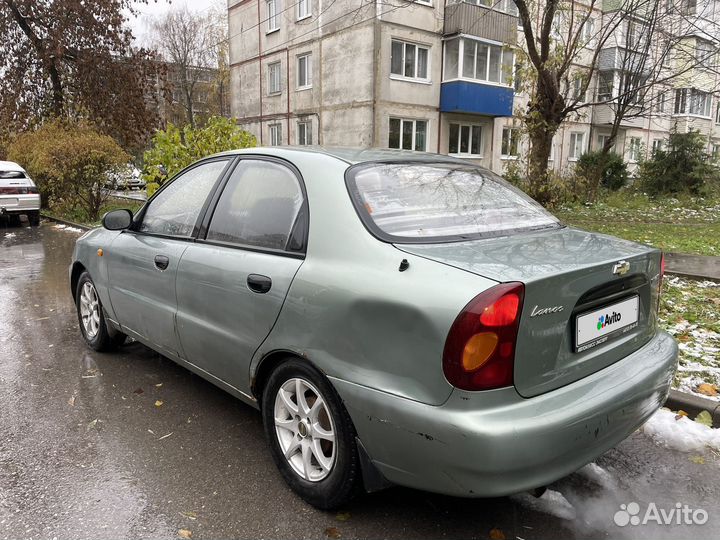 Chevrolet Lanos 1.5 МТ, 2006, 200 000 км