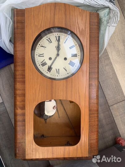 Часы старинные настенные с боем
