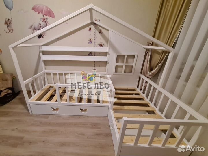 Детская кровать домик