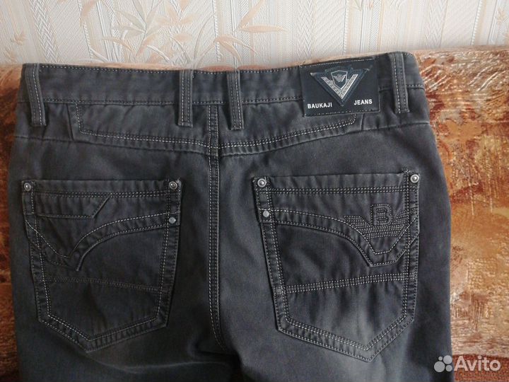 Джинсы утепленные мужские 48 50