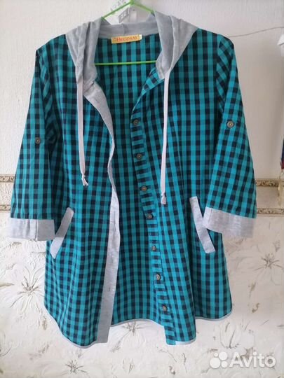 Рубашка на девочку 46р