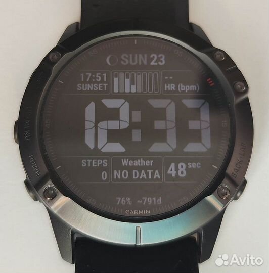 Часы garmin fenix 6x sapphire