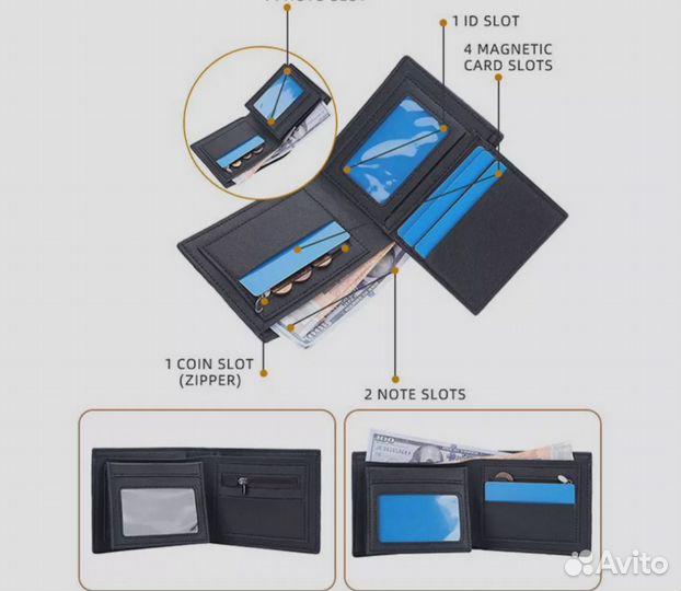 Короткие Кошельки Baellerry для мужчин