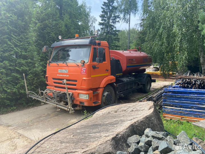 Услуга поливомоечной машины