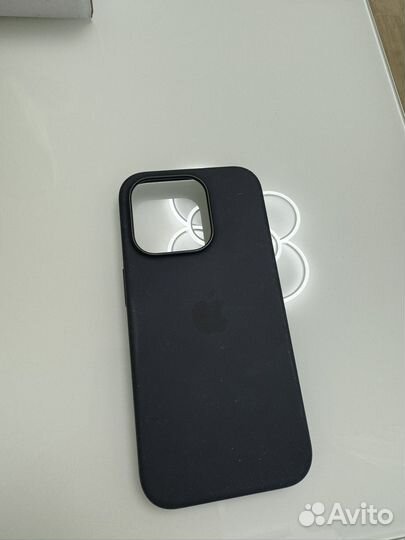 Чехол Apple iPhone 15 Pro Silicone Black
