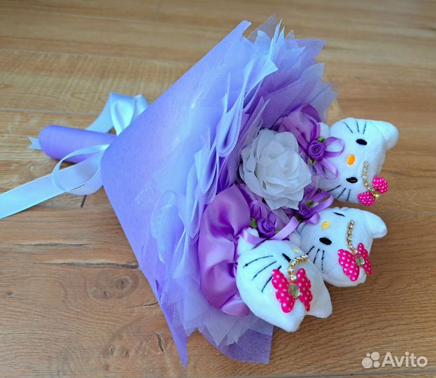 Букеты из мягких игрушек