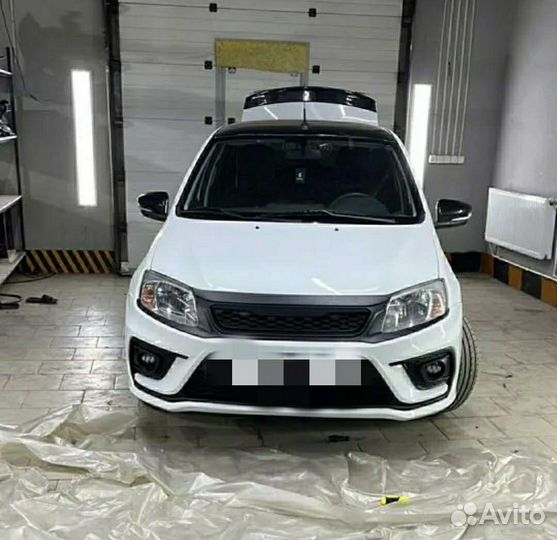 Бампер передний Гранта xmug Спорт