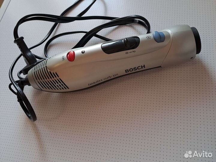 Фен щетка стайлер с насадками Bosch