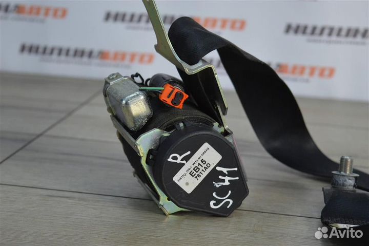 Ремень безопасности передний правый mazda 3 BK