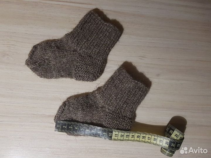 Шерстяные носки, 13 см