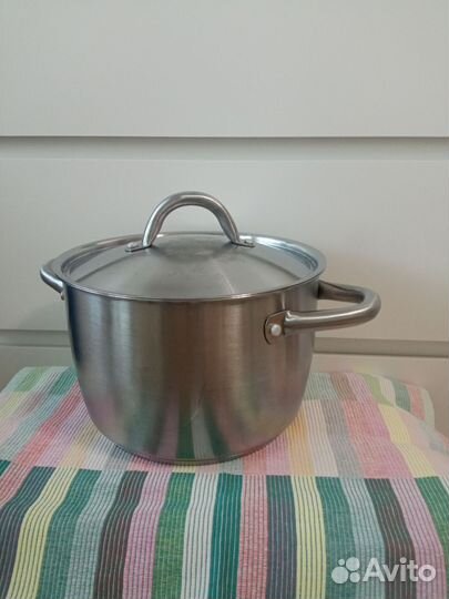 Кастрюля Икеа из нержавейки