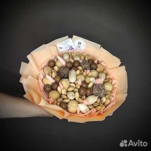 Подарок, съедобный букет на выпускной