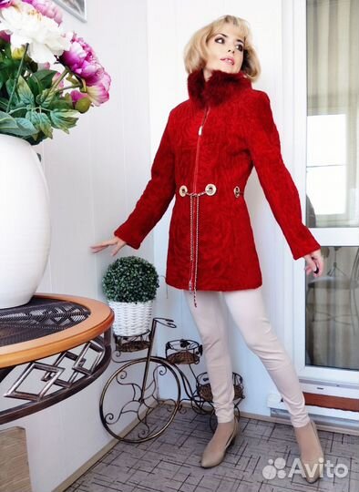 Шуба, полушубок из мутона