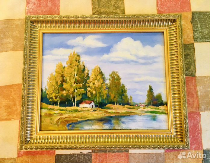 Картина маслом на холсте художник Федорова А.В